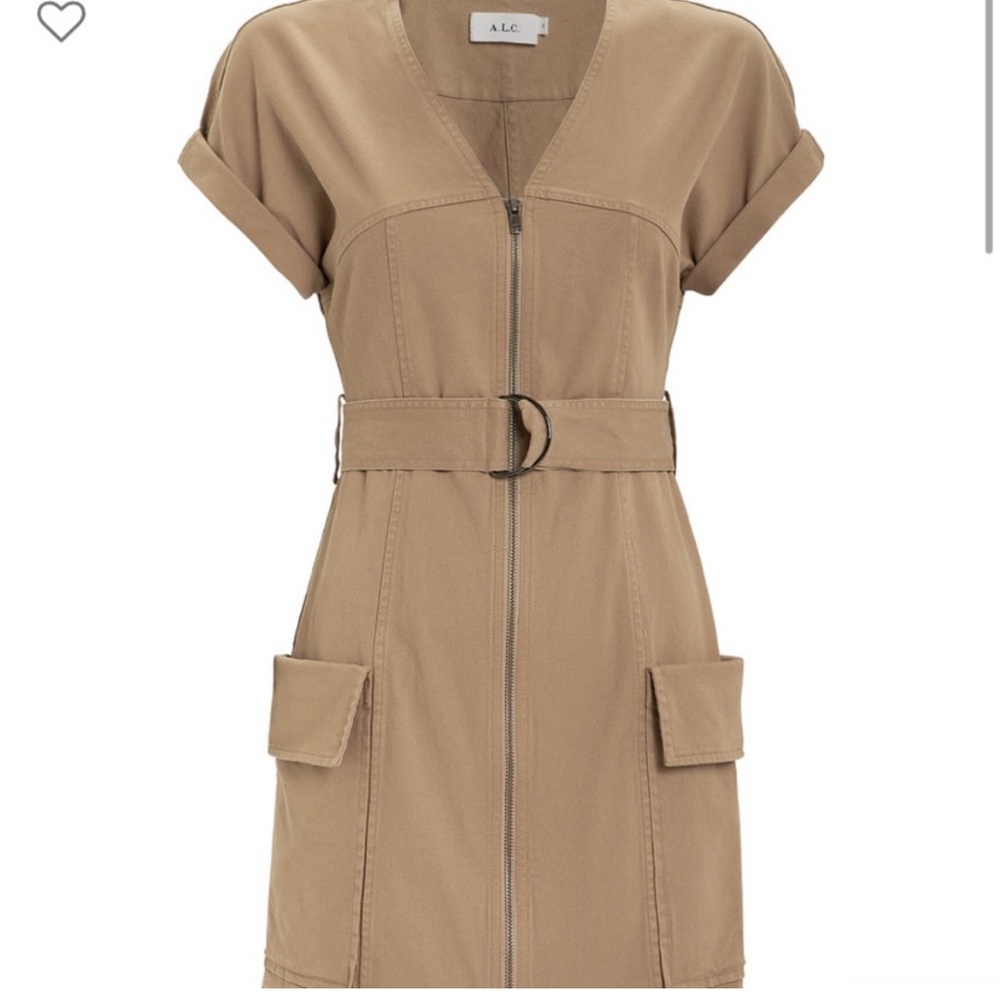 ALC Bellamy Shift Twill Dress - Picture 2 of 3